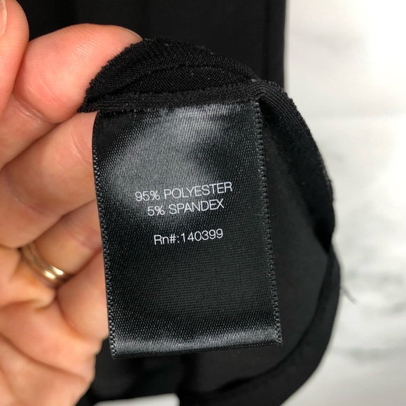 NORMA KAMALI Black Jersey Knit Dress - Picture 8 of 10